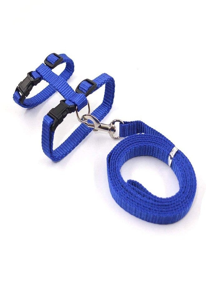 Pups&Pets Nylon Body Harness Set for Cats, Harness and Adjustable Nylon Leash (Color & Pattern May Vary) - Image 4